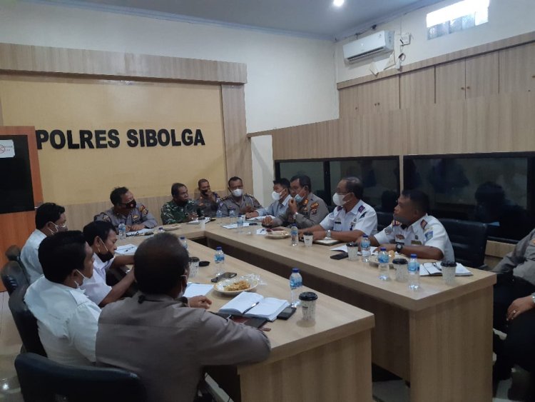 Sambut Ramadhan, Polres Sibolga Rakor Dengan Instansi Terkait
