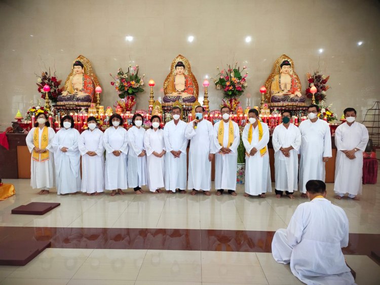 Waisak 2566 BE di kota Sibolga : Dalam Cinta Kasih, Semua Bersaudara