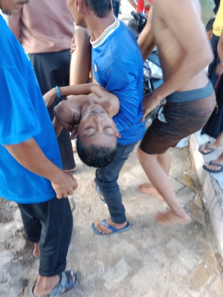 Asik Berenang Di Sungai Pajus, Anak Laki Laki tewas tenggelam 