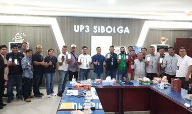 Coffe Morning PLN UP3 Sibolga, Wartawan Ramai-Ramai Download Aplikasi PLN Mobile