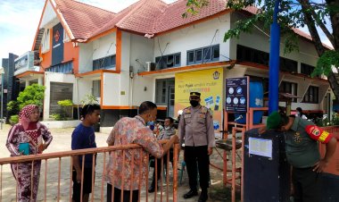 Amankan Penyaluran BLT BBM, POLRES Sibolga turunkan Personil 