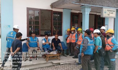 Akibat Gempa, Listrik Padam Di Taput, Tidak Sampai 24 Jam Listrik Kembali Terang