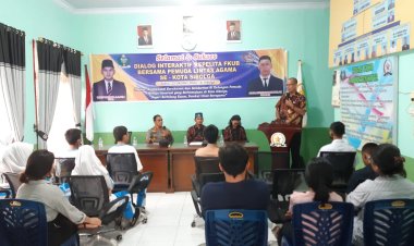 Kapolres Sibolga Dalam Dialog Interaktif Repelita FKUB : Revitalisasi Kerukunan Dan Solidaritas Dikalangan Pemuda 