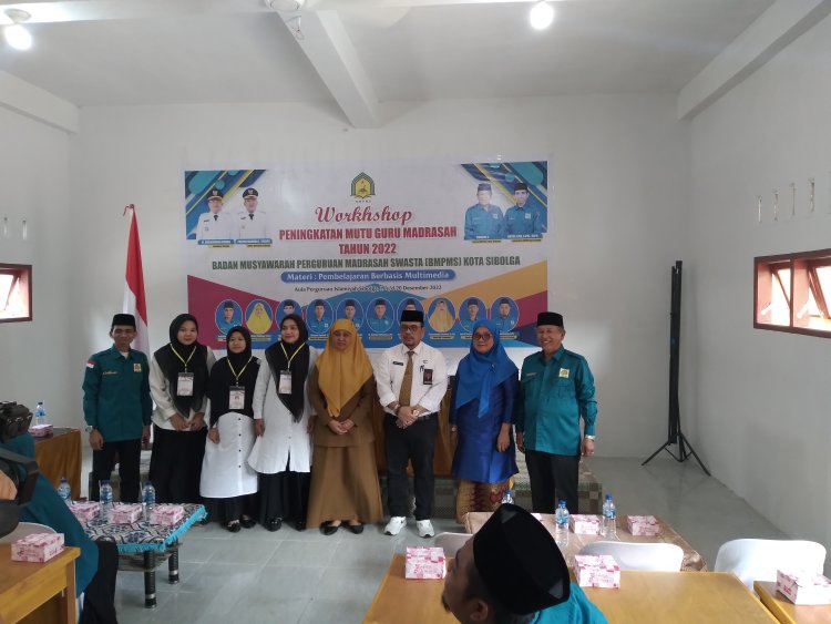 BMPMS Sibolga Gelar Workshop Peningkatan Mutu Guru Madrasah