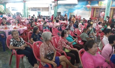 Menyambut Waisak,  Vihara Avalokitesvara/MBI Gelar Jamuan orang Tua