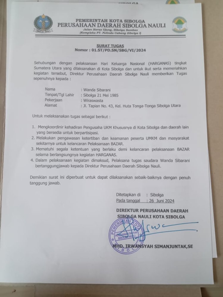 Tak jadi Berdagang Di bazar Kota Beringin, Pedagang Minta Dirut PD Sina, "kembalikan" Uang yang telah "Diterima"