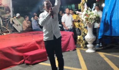 Temu Ramah Paslon FAHAM Di Kel.Huta Tonga Tonga, Caong : Hanya Faham Yàng Bisa Atasi Defisit !