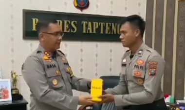 Kadiv Propam Apresiasi Brigadir Rizky Sebagai Walpri Saat Kericuhan Debat Publik di Pilkada Tapteng