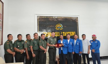 GAMKI Sibolga Audensi Dengan Dandim 0211/TT : Kita Dukung System Merit Di Sibolga Tapteng