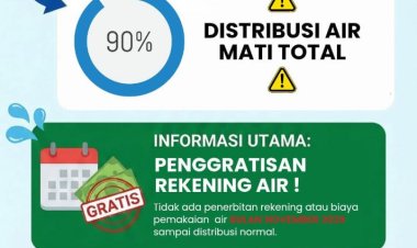 PDAM Mual Nauli Gratiskan Rekening Air Bulan November Sampai Distribusi Normal